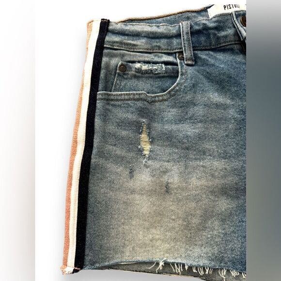 PISTOLA Winston High Rise Cut Off Jean Shorts Size 28 New with Tags MSRP $110 - Picture 2 of 7